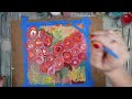 floral fusion a journey from abstract chaos to bouquet bliss paint tutorial