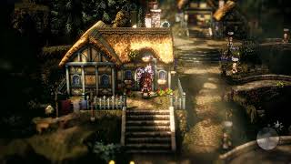 Octopath Traveler 2 - Cropdale, Village at Peace Day