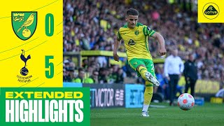 EXTENDED HIGHLIGHTS | Norwich City 0-5 Tottenham Hotspur