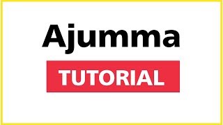 (TUTORIAL) Ajumma(아줌마) Line Dance