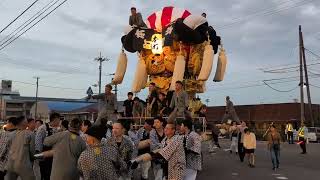 ‎【HD高画質】新居浜太鼓祭り 本町太鼓台 入場 イオンモール新居浜かきくらべ 令和6年 2024年10月‎16日