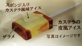 [数量限定？期間限定？特価になってたアイスを実食❕]赤城乳業 カステラ風アイスバー（スティック）～買ってあった商品紹介動画！～