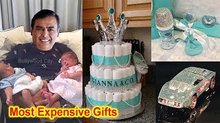 Mukesh Ambani Grandchildren Most Expensive Birthday Gifts From Ambani Family and Bollywood Stars