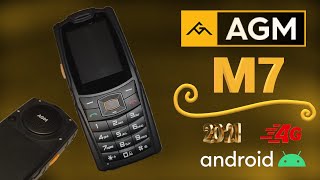 AGM M7 (Smartphone 2021)- UNBOXING \u0026 TEST