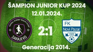 FA Healthy Future (BIH) - FK Novi Pazar (SRB) 2:1 (Šampion Junior Kup 2024) - Generacija 2014.