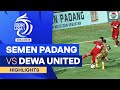 Semen Padang VS Dewa United - Highlights | BRI Liga 1 2024/25