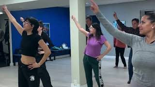 YMCA Line Dance Practice: Original Sound track YMCA by The Village People