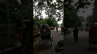 প্রিয় জায়গায় রিকশা ভ্রমণ #vcchattar #dhakauniversity #nilkhet #rickshaw #rickshawjourney #shorts #du