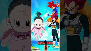 Pan vs Goku & Vegeta & Gohan & Broly   #sorts #dbs #dbz #dragonball