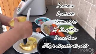 ~ Svezzamento 7 mesi ~ brodo di carne e verdure ~ Bimby tm5 ~ Thermomix tm5~