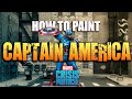 Sorastro's Marvel: Crisis Protocol Painting Guide Ep.1 - Captain America