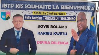 🛑suivez l'état de l.IBTP avec DG SYLVAIN ALONGO honneur à tshisekedi rénovation à Kisangani