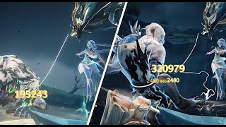 LVL 90 Jinshi Is 50% Damage Increase!? S0R1 Jinshi Team Damage Comparison