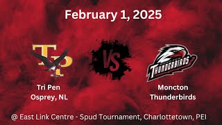 Tri Pen Osprey, NL vs Moncton Thunderbirds