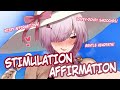 [Sleep-Aid] Stimulation Affirmations! [Sticky][Comfy][Binaural]