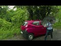 walking in a coastal kerala village on a rainy day relaxing rainy day vibes monsoon season