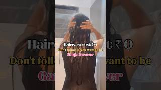 Haircare Cost Rs 0 #messywoman #shortvideo