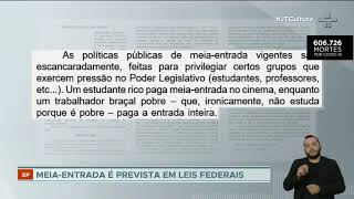 A ALESP aprovou o projeto que acaba com meia-entrada em eventos culturais e esportivos