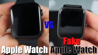 $400 Apple Watch vs $40 Fake Apple Watch Letsfit Smart Watch Review