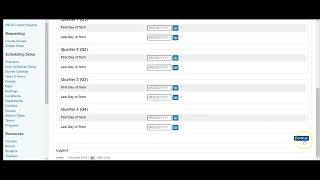 PowerScheduler Running Auto Scheduler Setup and Setting the Schedule Year