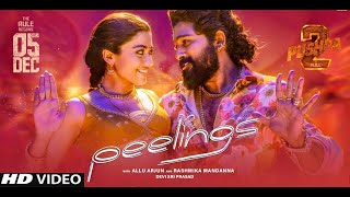 Peelings (Kannada Lyrical Video) | Pushpa 2 The Rule | Allu Arjun | Rashmika Mandanna | Sukumar  DSP