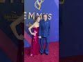 Robert Downey Jr and Wife Susan Joke with Photographers at the 76th Primetime Emmy Awards