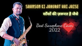 Saanson Ki Jarurat Hai Jaise Instrumental | Aashiqui Songs Saxophone | Ex Army Abhijit Sax