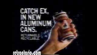 Molson Export Now in Cans 1984