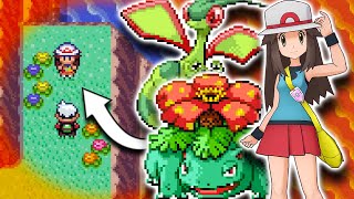 Postgame Battle with LEAF in Pokemon Emerald?!