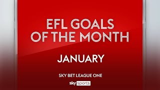 Sky Bet League One Goal of the Month: January