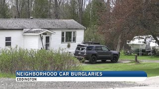 Residents shaken after string of overnight car burglaries in Eddington