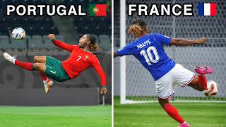 I Recreated 1 Amazing Goal From Every Country