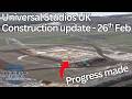 Universal Studios UK Construction Update 23rd Feb 2026