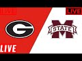 Georgia vs Mississippi State LIVE HD | NCAAF 2024 | College Football Week 7