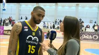 Riyadi vs Loueize - Interview Quincy Douby