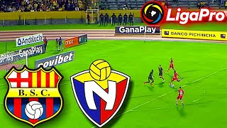 Barcelona vs El Nacional En Vivo Liga Pro Ecuador 2023
