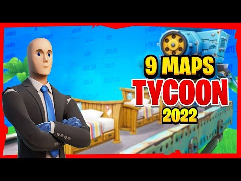 9 TYCOON fortnite maps CODES in chapter 3 [Fortnite Creative]  - tycoon fortnite code