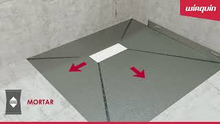 HOW TO INSTALL SO'LINE SHOWER CHANNEL ?