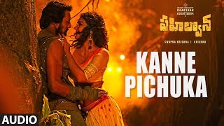 Kanne Pichuka Full Audio | Pahalwan Telugu | Kichcha Sudeepa | Krishna | Arjun Janya