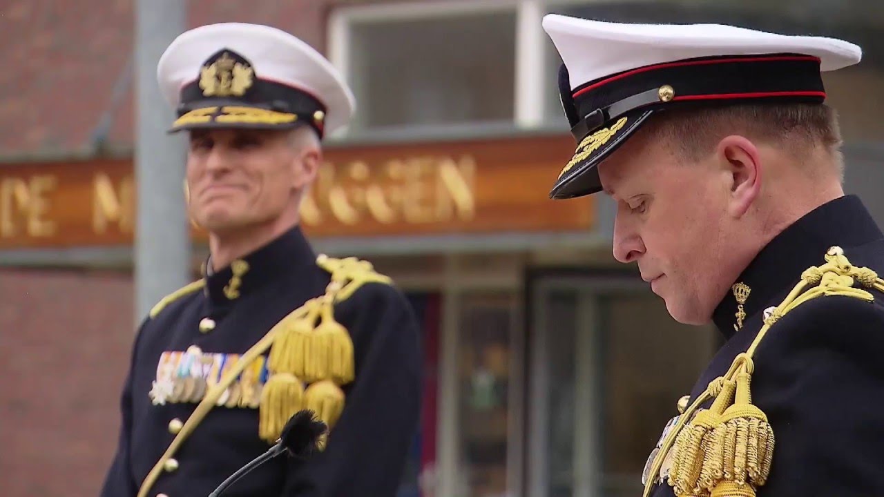 Nieuwe Commandant Voor Korps Mariniers - YouTube