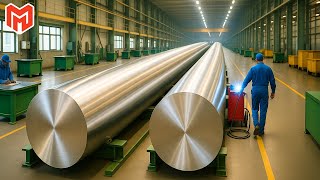 How Millions of Tons of Titanium Get Made – From Ore to World’s Strongest Metal