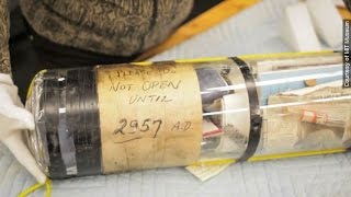 MIT Ignores Note, Cracks Open Time Capsule 942 Years Early - Newsy