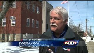 Rough conditions continue to pose problems in Breckinridge County