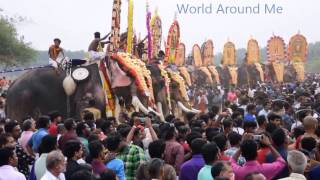 Chiravarambathukavu Bagavathi Temple  Pooram 2017