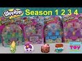 Shopkins Season 1 2 3 & 4 | 12 Pack Opening | Toy Review | PSToyReviews