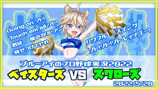 ブルーアイのプロ野球実況2022　ベイスターズVSスワローズ　2022/5/20