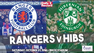 Rangers v Hibs live stream, TV channel and kick off details for Scottish Premiership clash