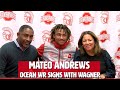 Winter Signing Day 2022 | Mateo Andrews | Ocean Township WR | Signs with Wagner