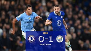 Chelsea v Manchester City (0-1) | Highlights | Premier League
