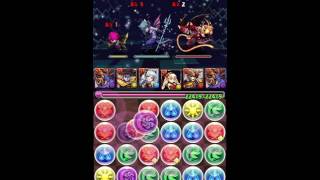 【パズドラ】星空の神域　シヴァドラPT　【1分台】